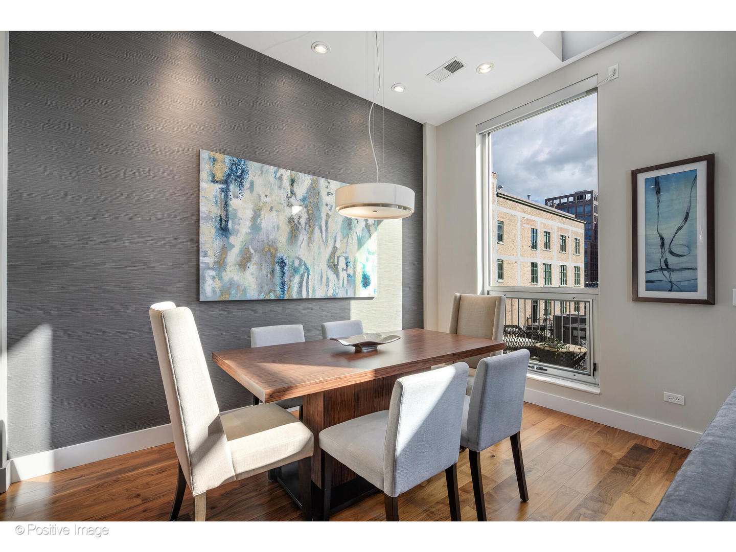 18 North Carpenter Street, Unit PHN Chicago, IL 60607 - Photo 8 of 39 a dining room with furniture and window