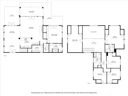 a picture of a bathroom with a bathtub