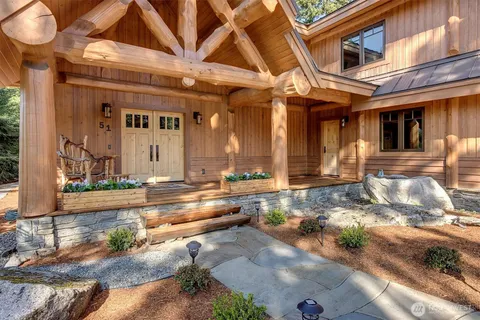 a view of a building with a outdoor space