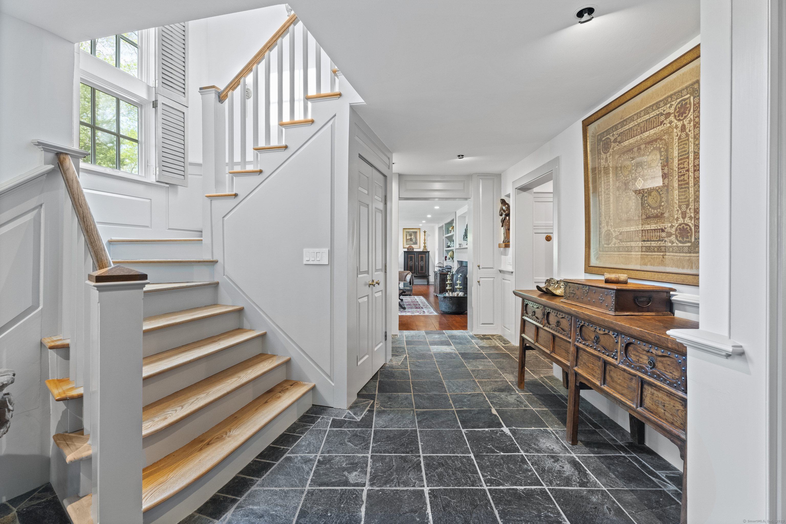 38 Three Bridges Road East Haddam, CT 06423 - Photo 14 of 39 a room with lots of wooden furniture and a window