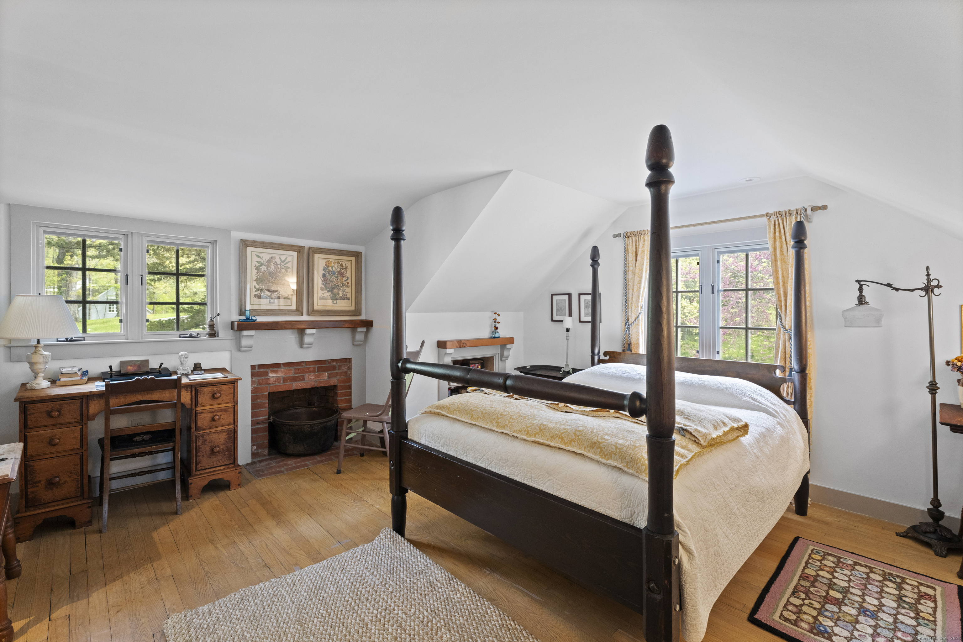 38 Three Bridges Road East Haddam, CT 06423 - Photo 21 of 39 a bedroom with a bed and a table