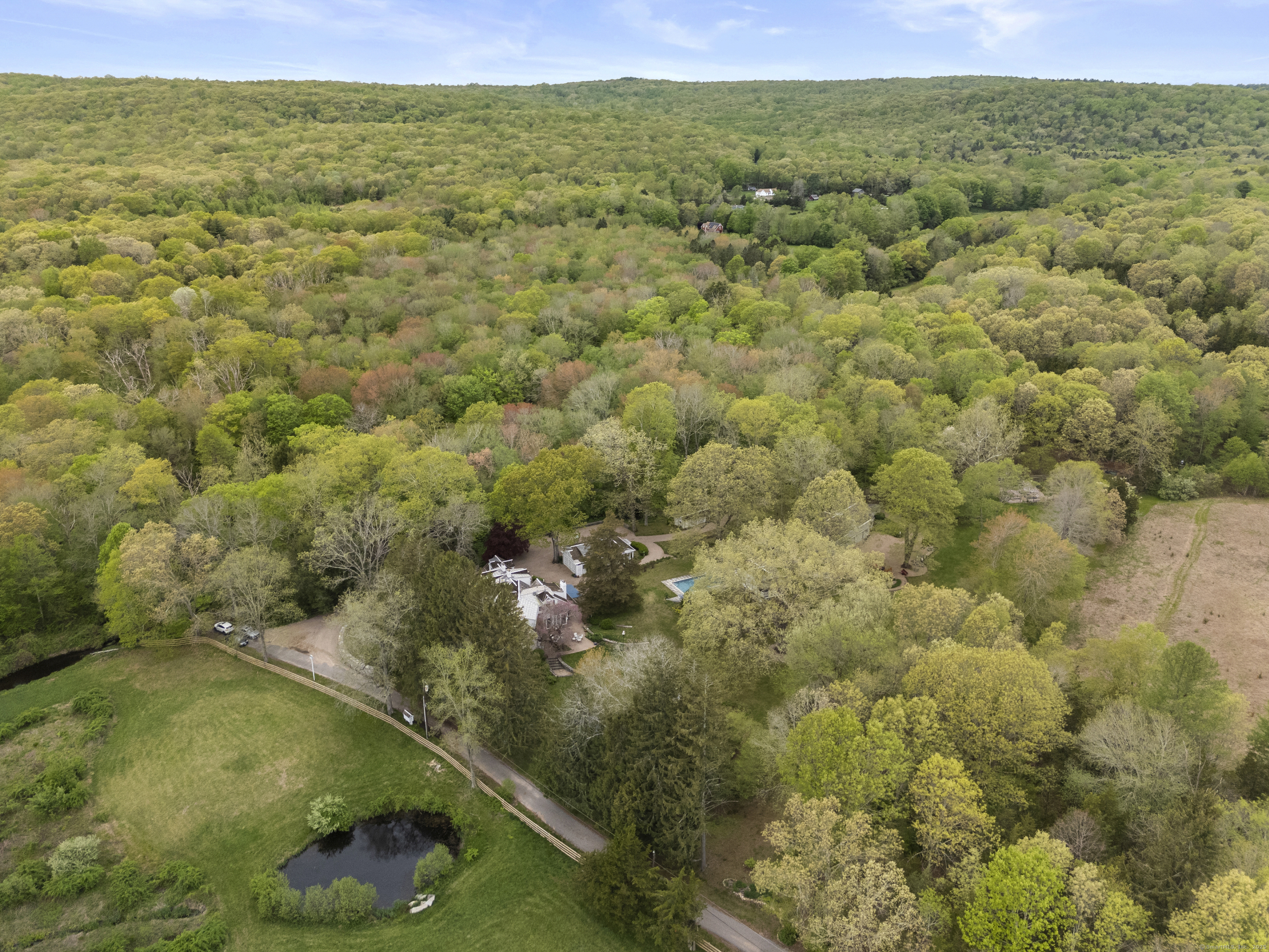 38 Three Bridges Road East Haddam, CT 06423 - Photo 36 of 39 a view of a field with an ocean view
