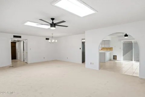 en view interior of house