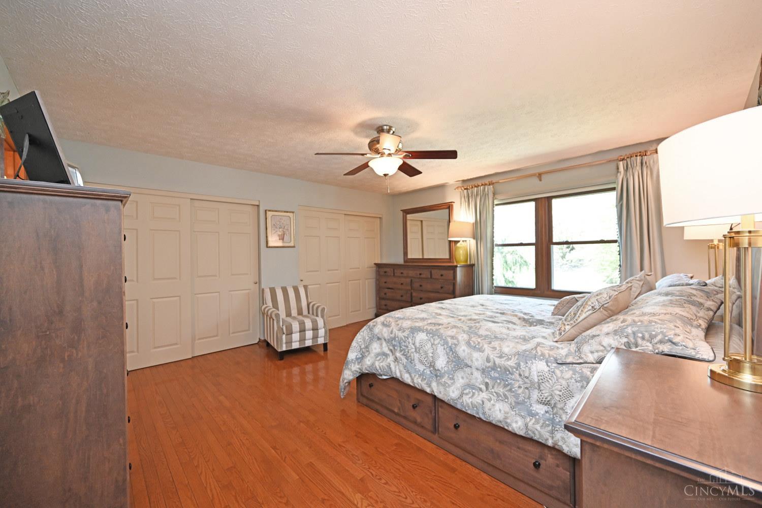 3444 Cutter Lane Maineville, OH 45039 - Photo 26 of 62 Primary bedroom is the perfect size with gleaming hardwood floors, adjoining bath and plenty of closet space!