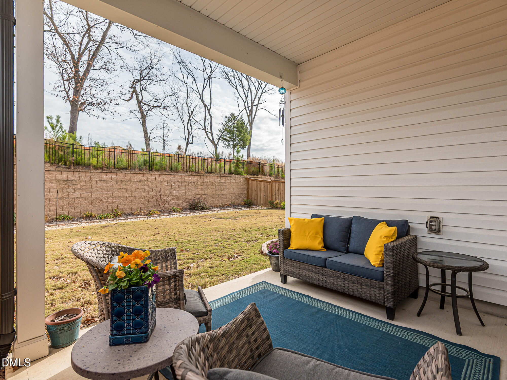 1644 Arapahoe Ridge Drive Raleigh, NC 27604 - Photo 29 of 41 a view of a patio with couches and potted plants