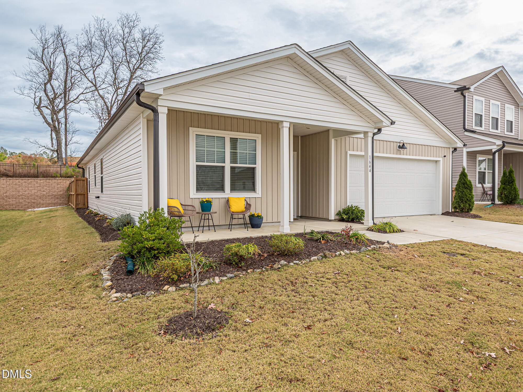 1644 Arapahoe Ridge Drive Raleigh, NC 27604 - Photo 33 of 41 a front view of a house with garden