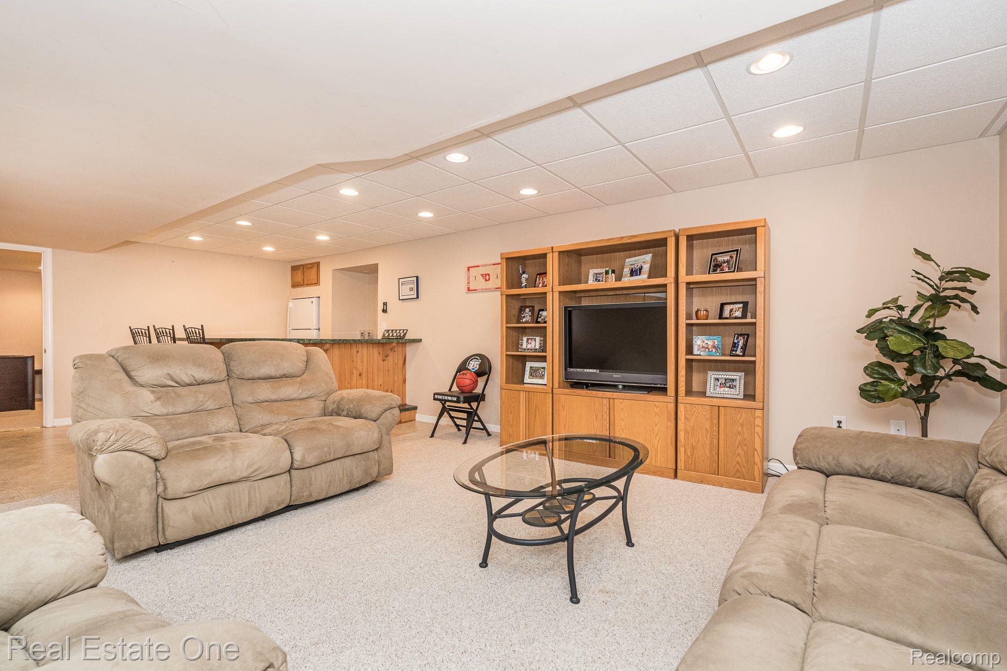 2657 Long Meadow Lane Rochester, MI 48307 - Photo 32 of 46 Rec Room in the Finished Lower Level