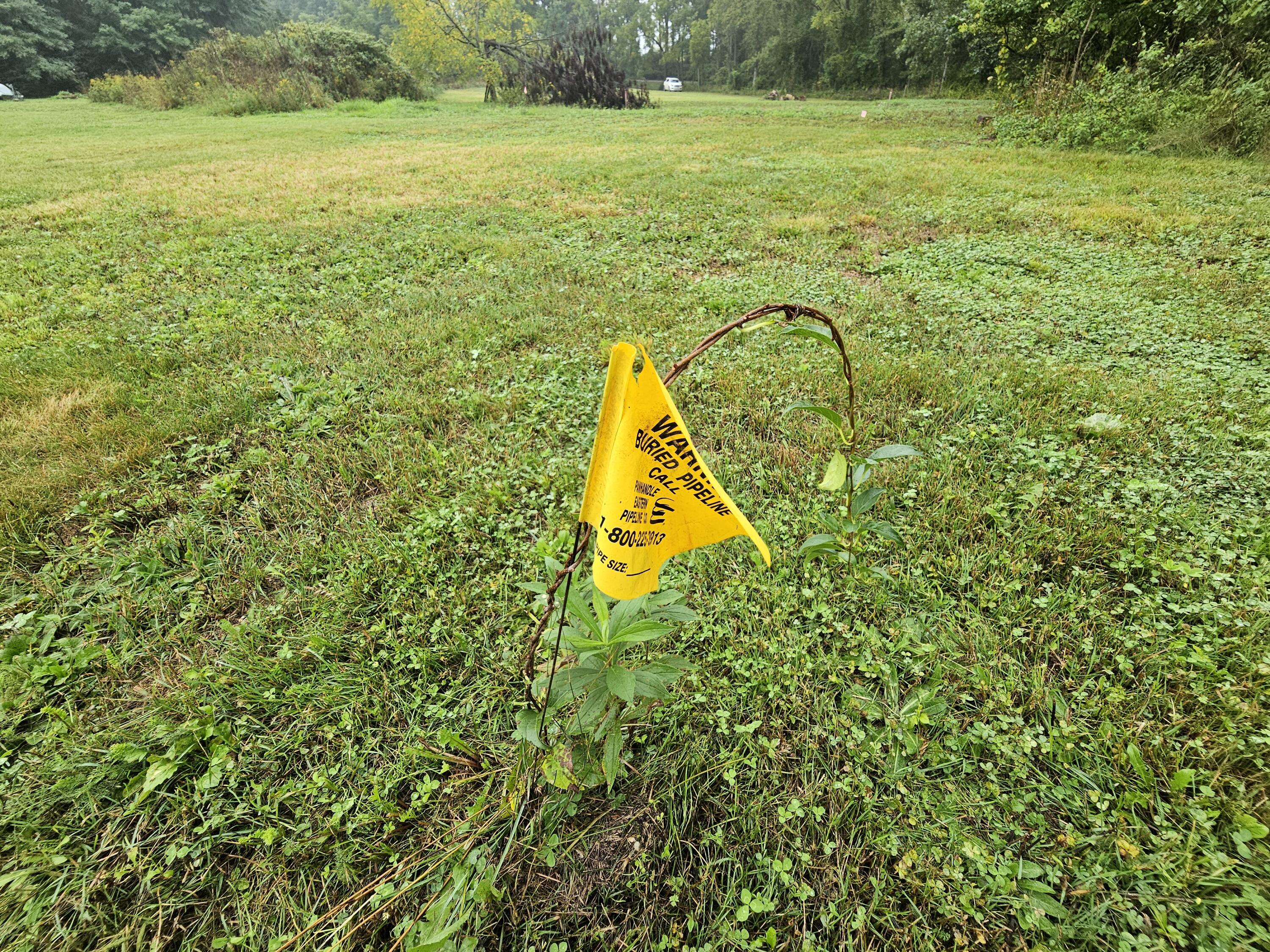 0 Vrooman Road Jackson, MI 49201 - Photo 14 of 27 Gas line flag