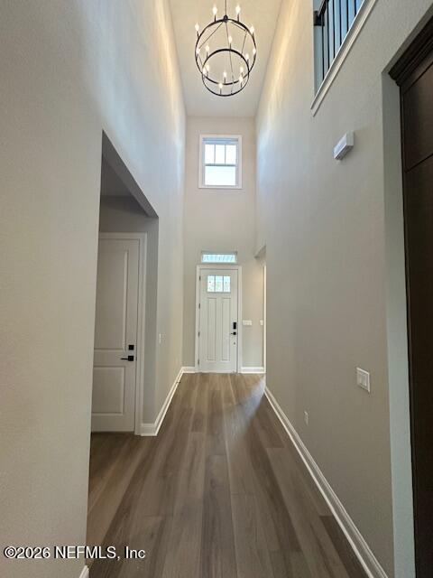 62 Slip Cove St. Johns, FL 32259 - Photo 4 of 54 a view of a hallway with wooden floor