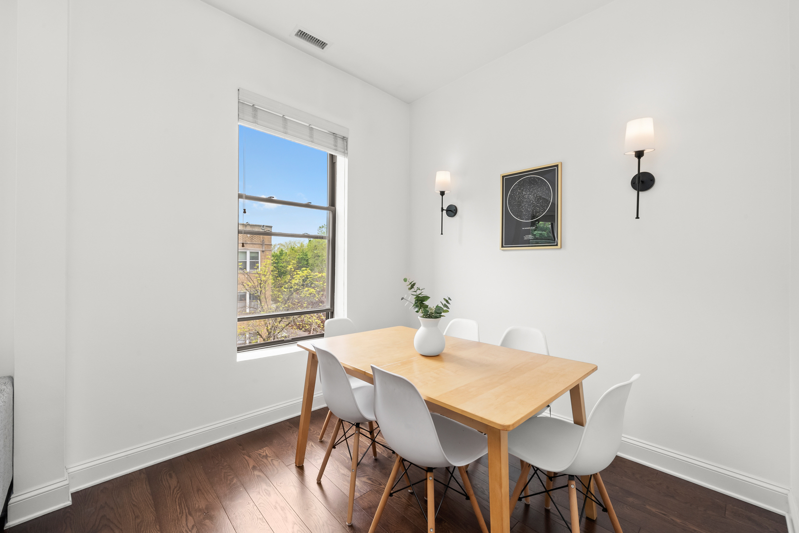 3055 North Seminary Avenue, Unit 3S Chicago, IL 60657 - Photo 11 of 23 a view of a dining room with furniture and window