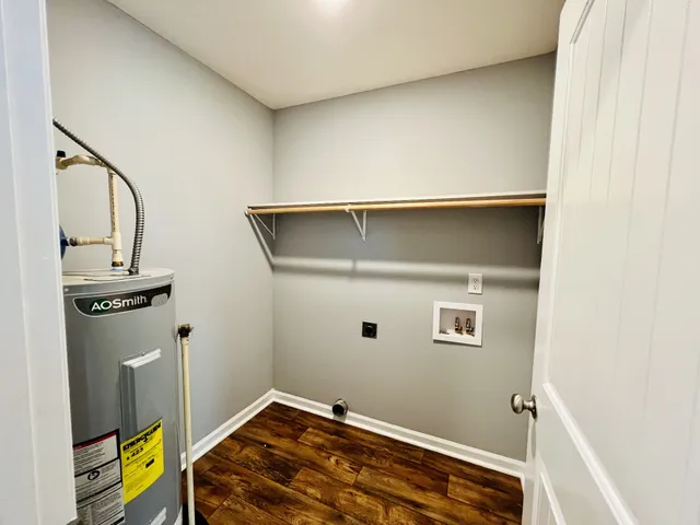 a room with storage and utility