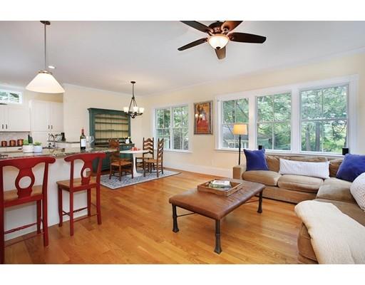 43 Hillside Road Newton, MA 02461 - Photo 5 of 17 a living room with furniture and a chandelier
