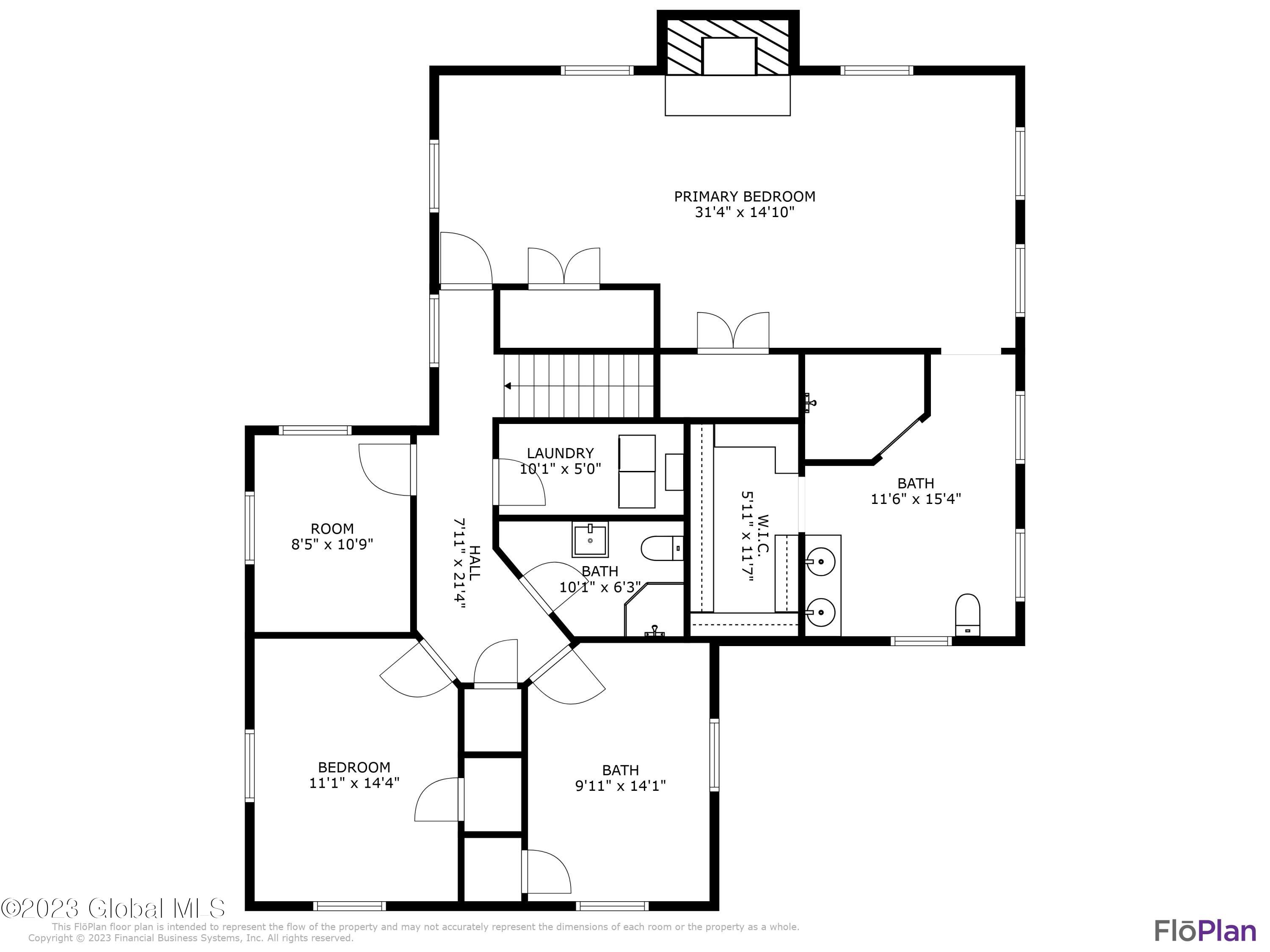 633 River Road Fort Plain, NY 13339 - Photo 59 of 61 by_floor_with_dimensions_jpg_2