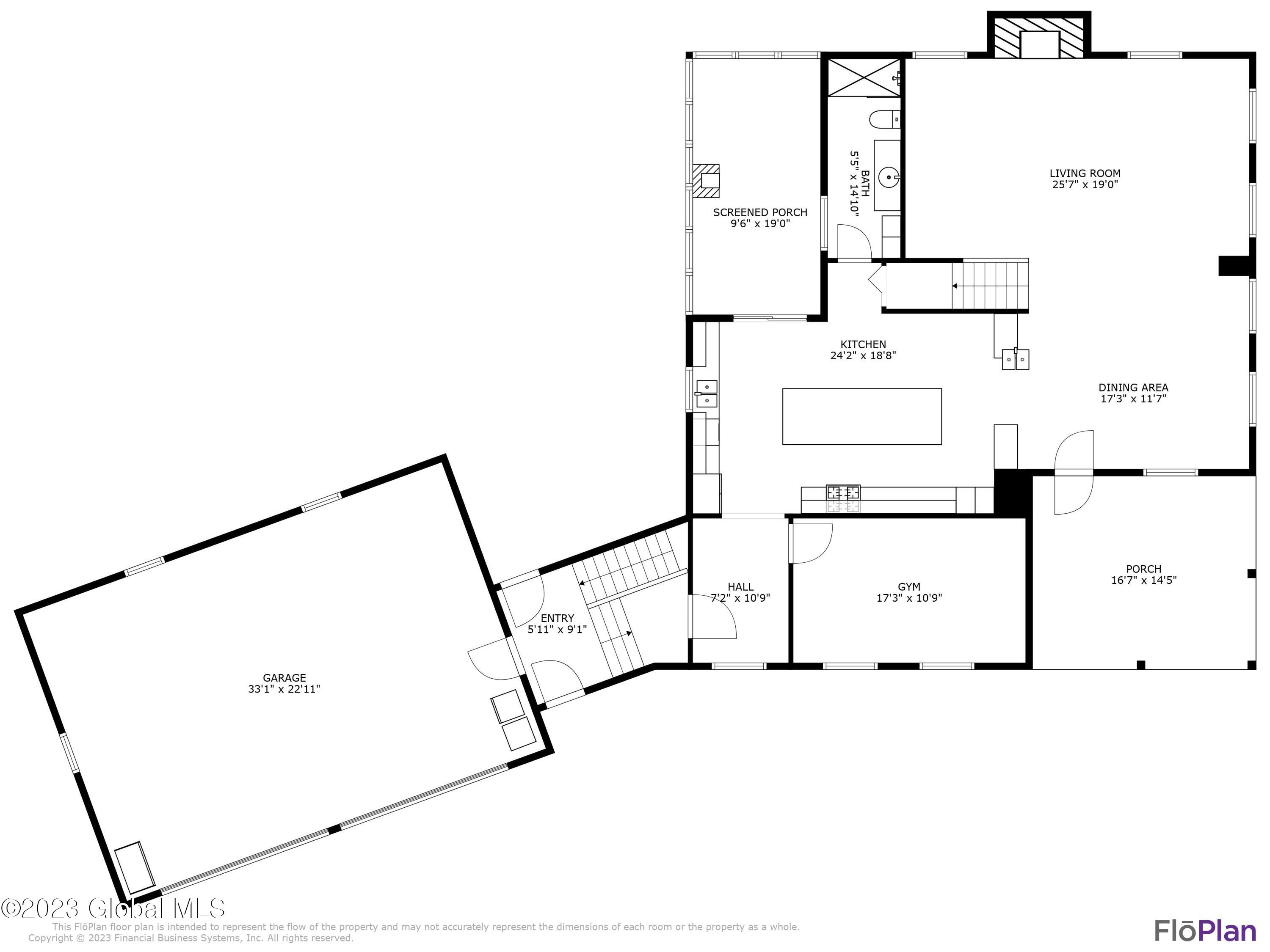 633 River Road Fort Plain, NY 13339 - Photo 60 of 61 by_floor_with_dimensions_jpg_1