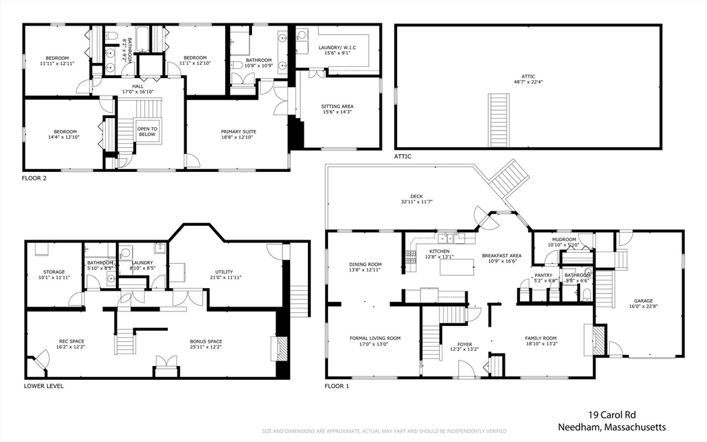 19 Carol Road Needham, MA 02492 - Photo 38 of 38