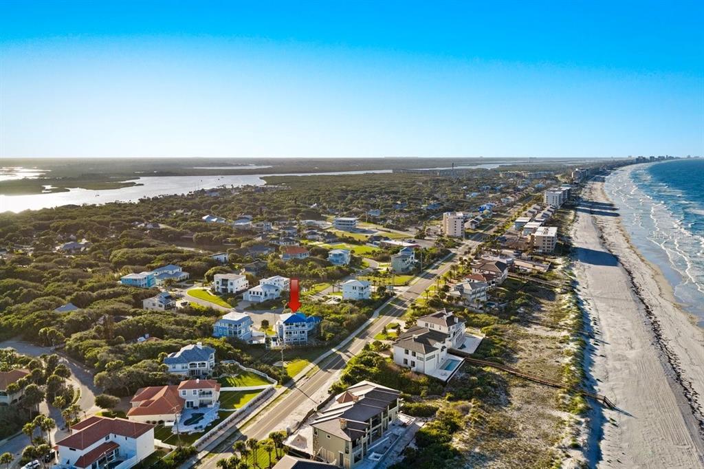 2 Mar Azul North Ponce Inlet, FL 32127 - Photo 97 of 98 an aerial view of residential building and city view