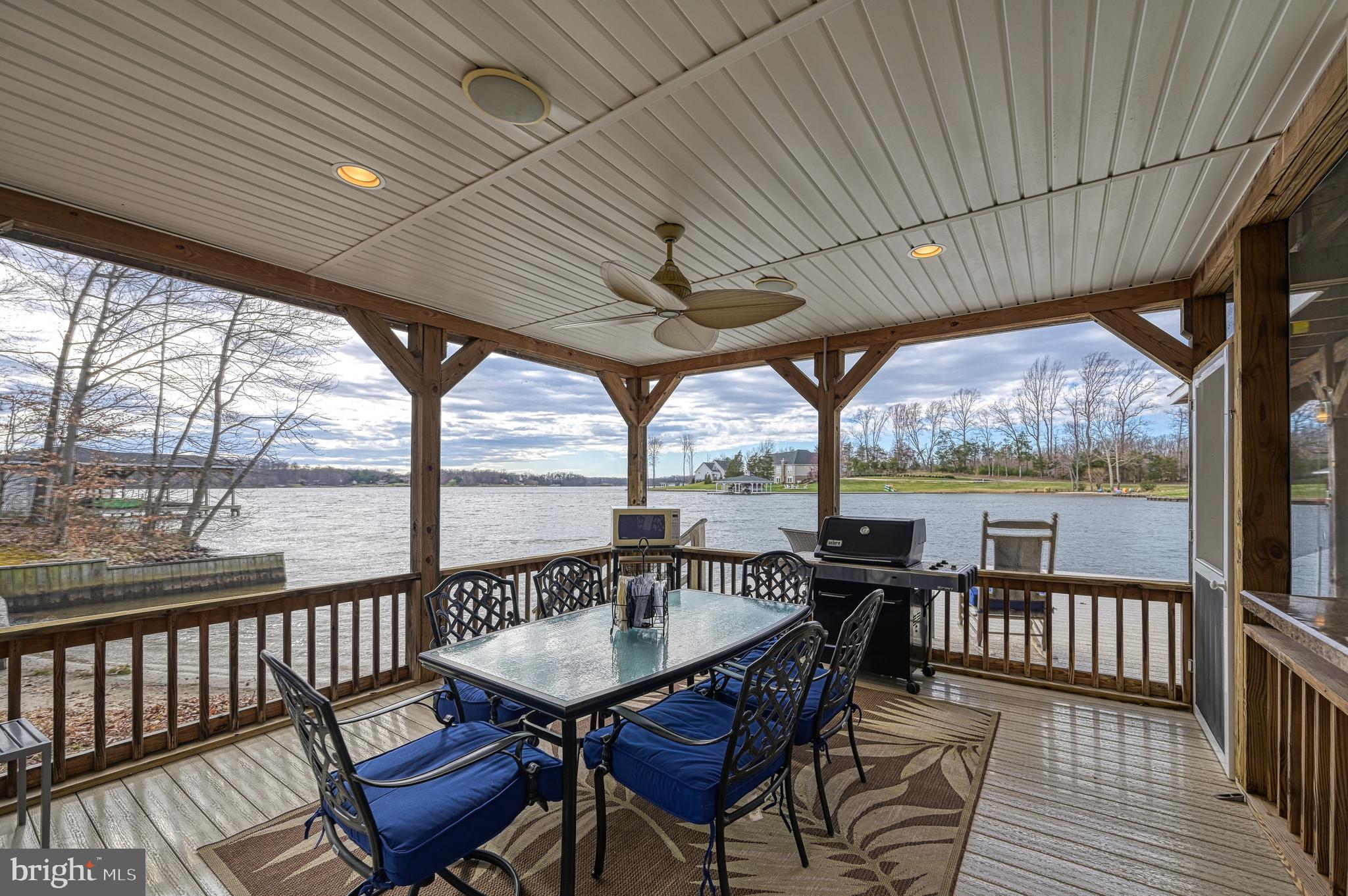 Burruss Mill Road Bumpass, VA 23024 - Photo 13 of 35 Covered screened porch