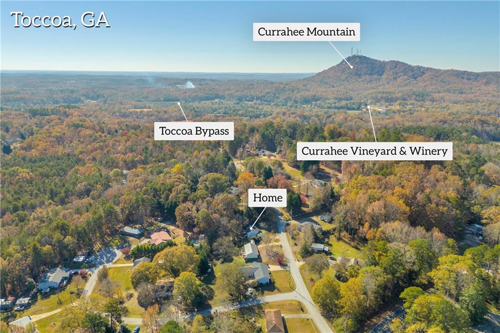 75 Cawthon Road Toccoa, GA 30577 - Photo 4 of 28 a view of a sign board