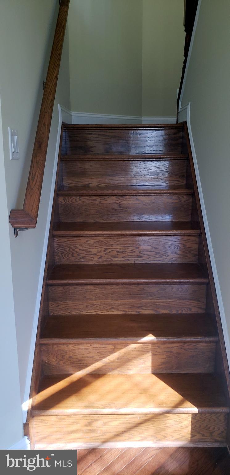 1068 Rimrock Road Lusby, MD 20657 - Photo 8 of 48 Hardwood stairs