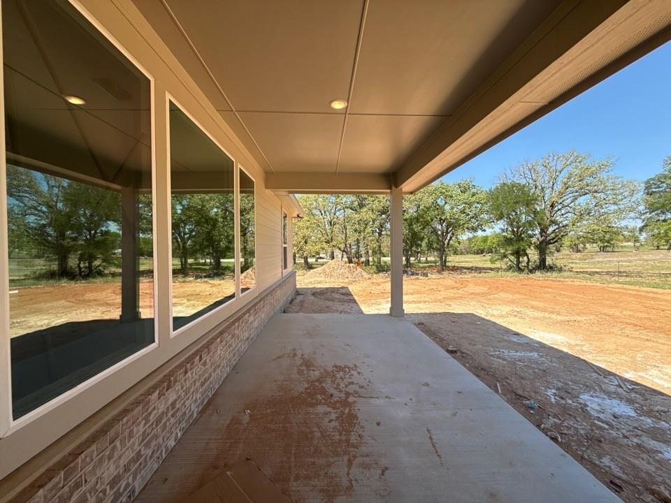156 Oak Grv Way Springtown, TX 76082 - Photo 14 of 17 a view of balcony and yard