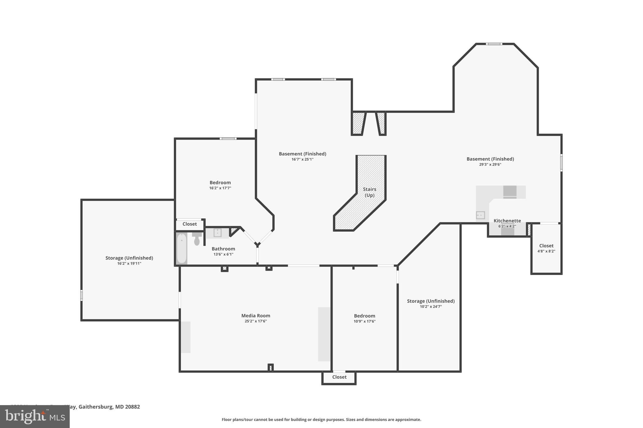 9308 Harrisons Farm Way Gaithersburg, MD 20882 - Photo 92 of 92 Lower Level Floor plan