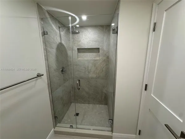 hallway with windows