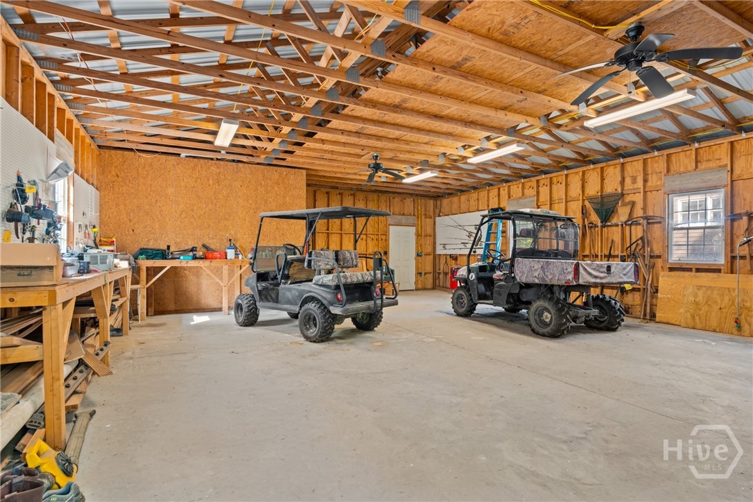 0 Honeyridge Road Millen, GA 30442 - Photo 32 of 69 Interior of equipment shed for all the toys!