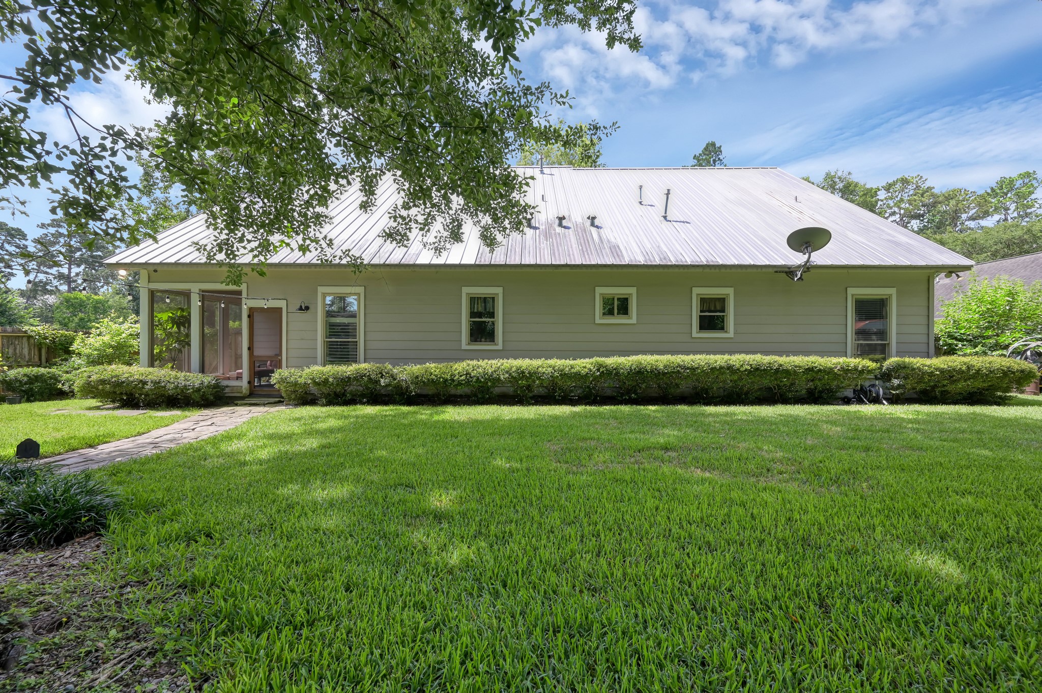 1615 Melissa Drive Spring, TX 77386 - Photo 30 of 40 View of home from backyard