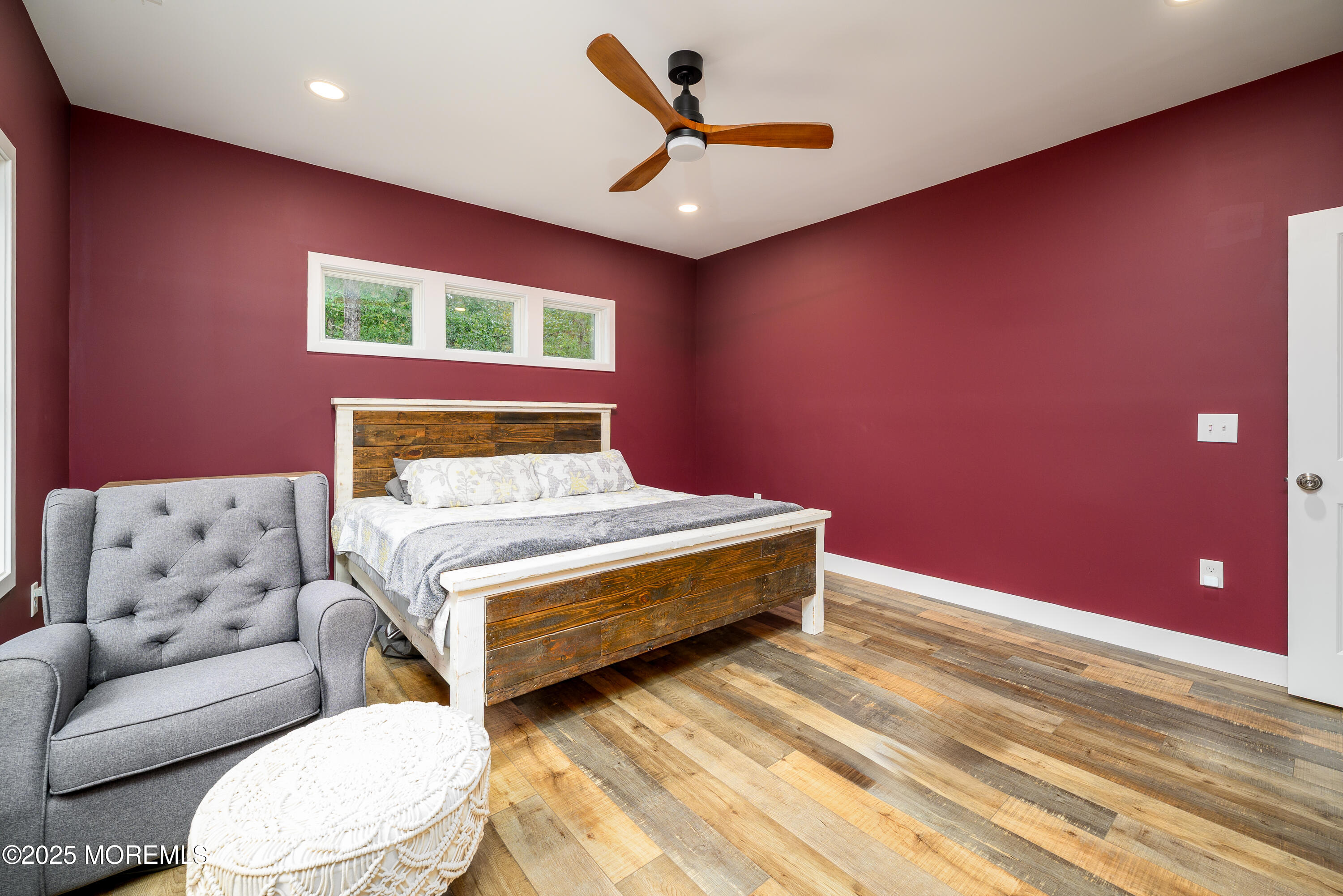 453 Stage Road Little Egg Harbor, NJ 08087 - Photo 46 of 52 a bedroom with a bed couch and window