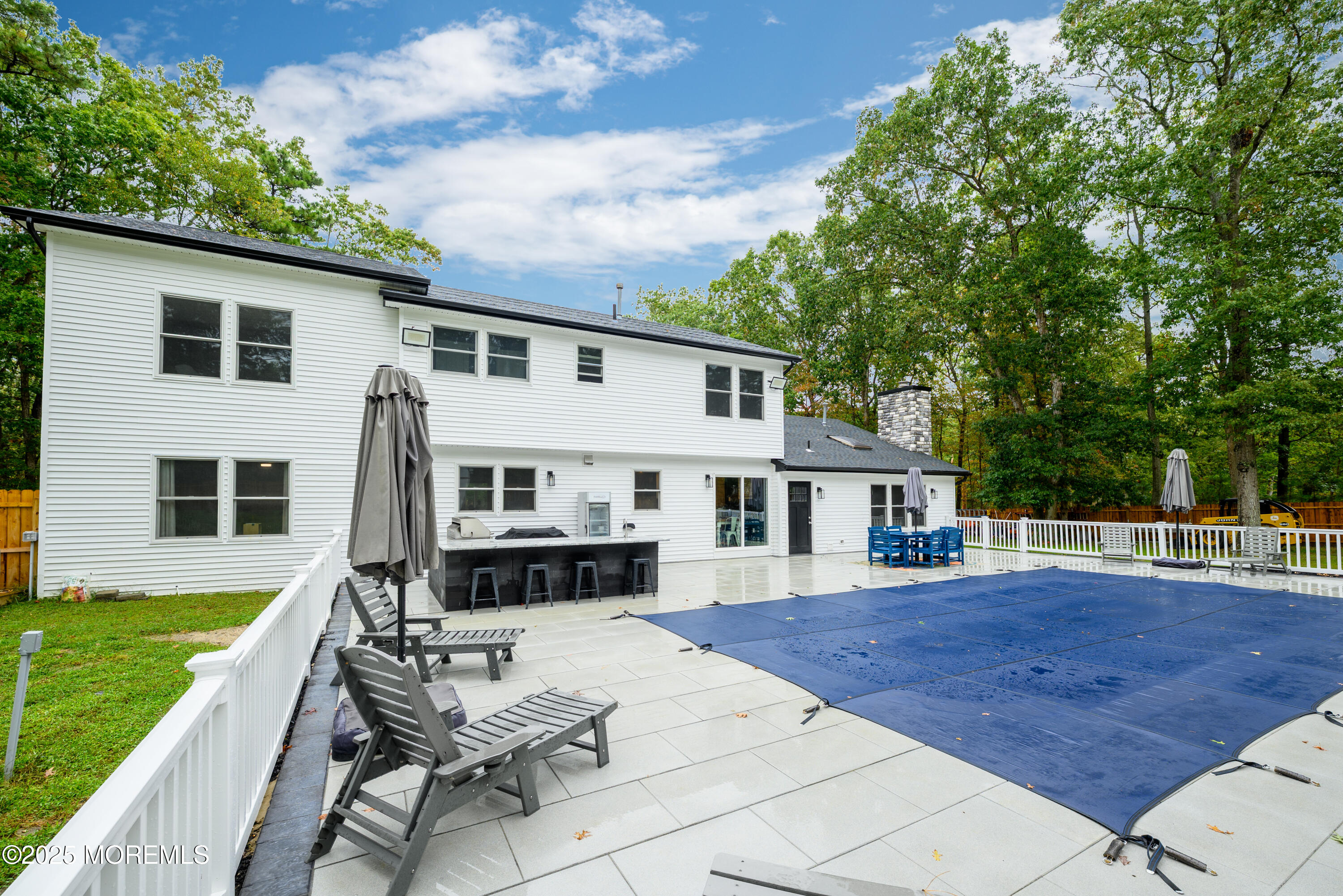 453 Stage Road Little Egg Harbor, NJ 08087 - Photo 10 of 52 a house view with a sitting space and garden