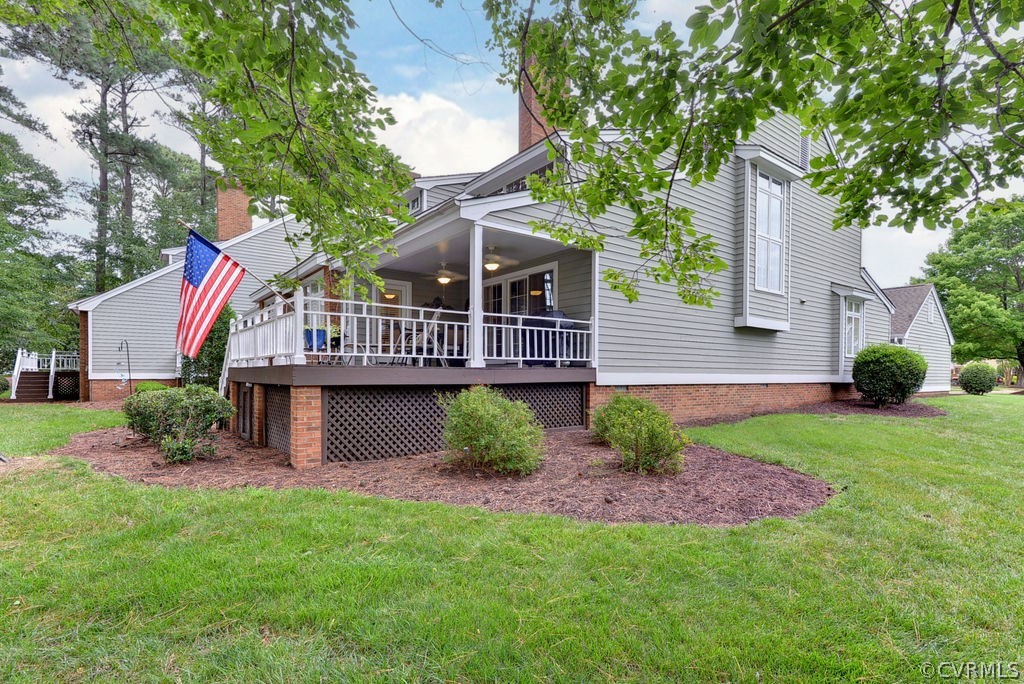 104 The Green Williamsburg, VA 23185 - Photo 37 of 50 a front view of a house with garden