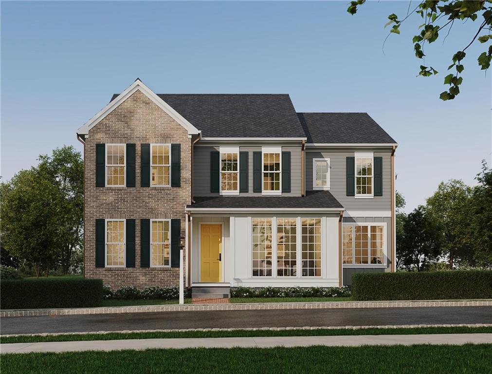 102 Ramsgate Road, Unit WARRINGTON Cranberry Township, PA 16066 - Photo 3 of 42 a front view of a house with a yard