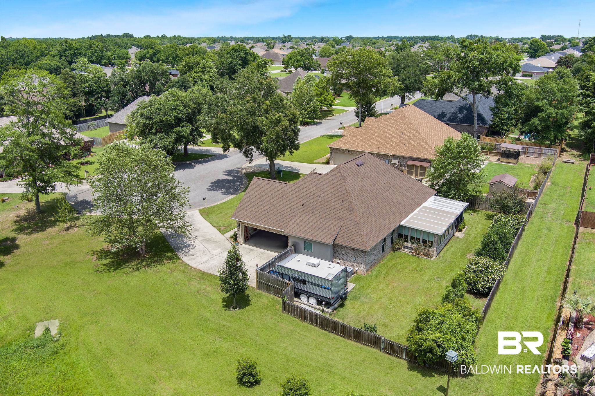1090 Destin Avenue Foley, AL 36535 - Photo 27 of 30 Aerial view of property and surrounding area