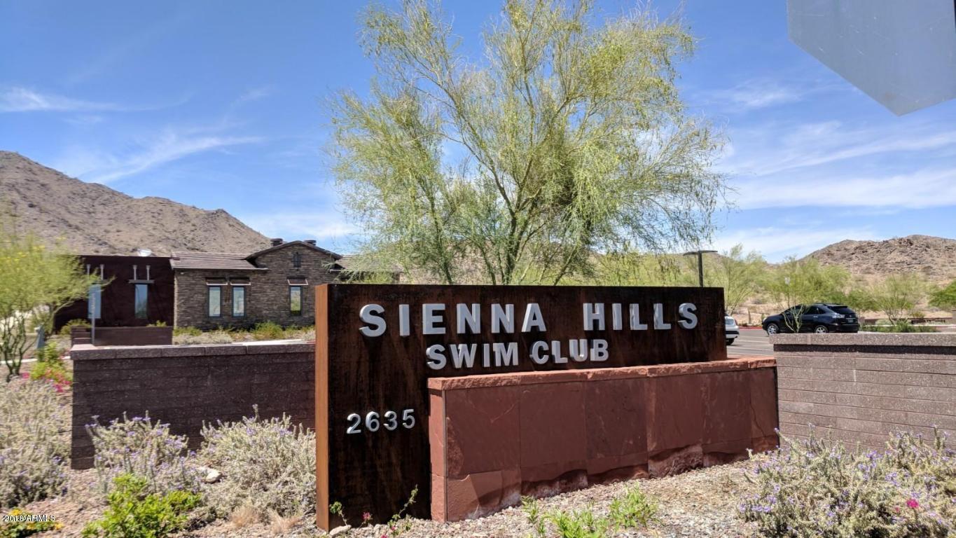 21263 West Berkeley Road Buckeye, AZ 85396 - Photo 31 of 44 Sienna Hills swim club sign