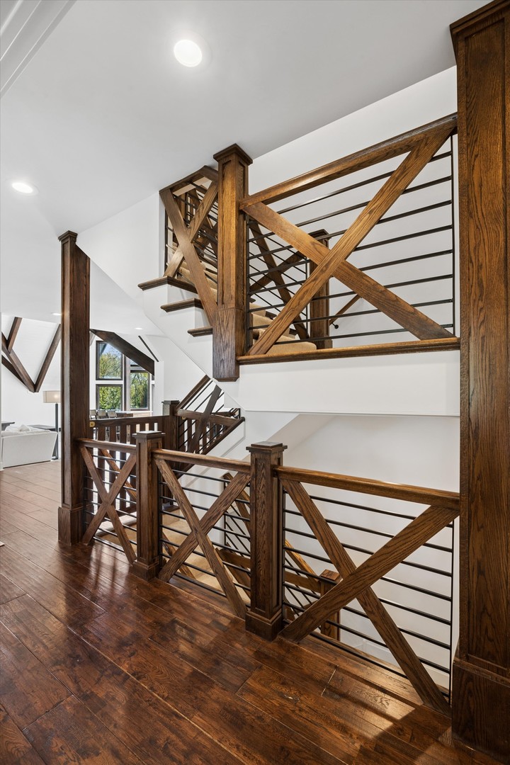 16W185 89th Street Burr Ridge, IL 60527 - Photo 19 of 44 a view of entryway and hall with wooden floor