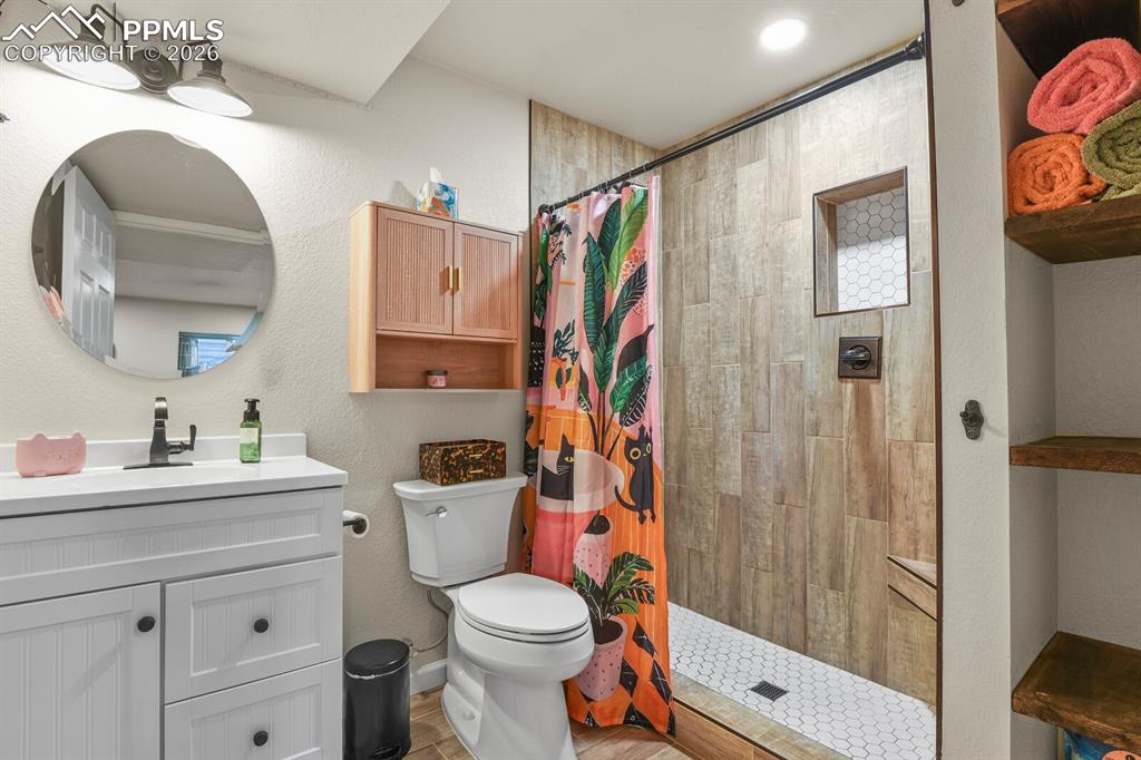 3265 Flying Horse Road Colorado Springs, CO 80922 - Photo 33 of 43 Basement bathroom