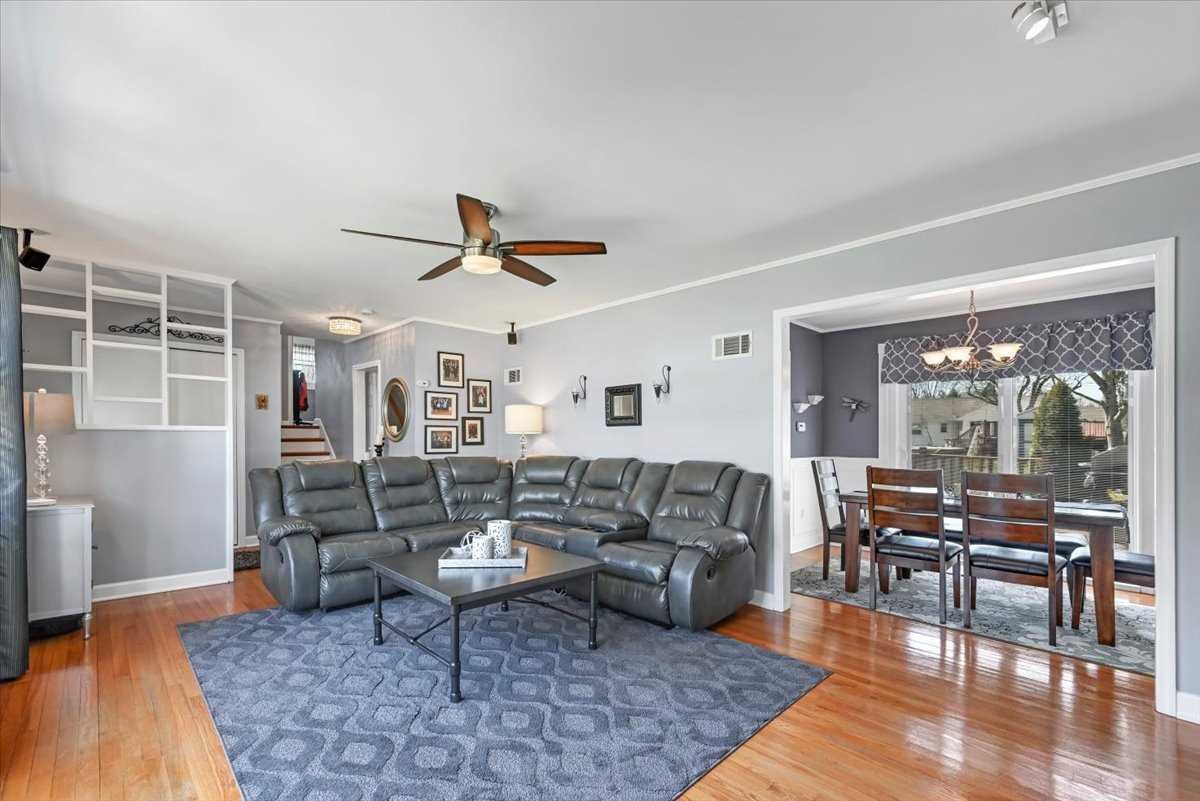 6 Broadview Road Poughkeepsie, NY 12603 - Photo 11 of 35 a living room with furniture and wooden floor