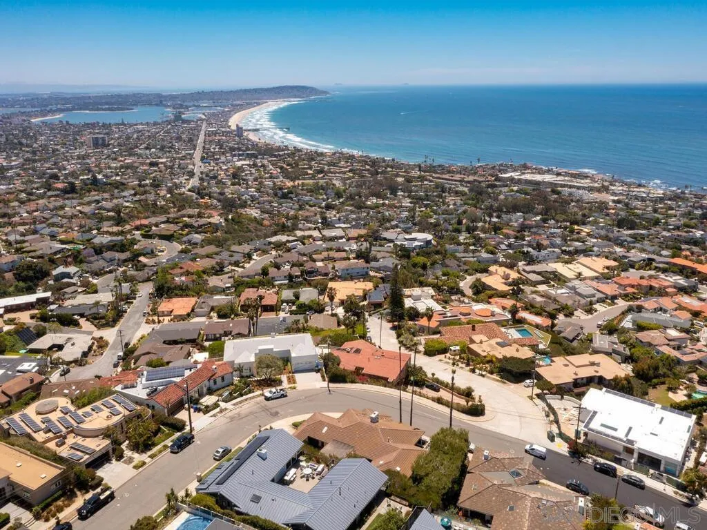 1010 La Jolla Rancho Road La Jolla, CA 92037 - Photo 30 of 35 an aerial view of a city with ocean view in back