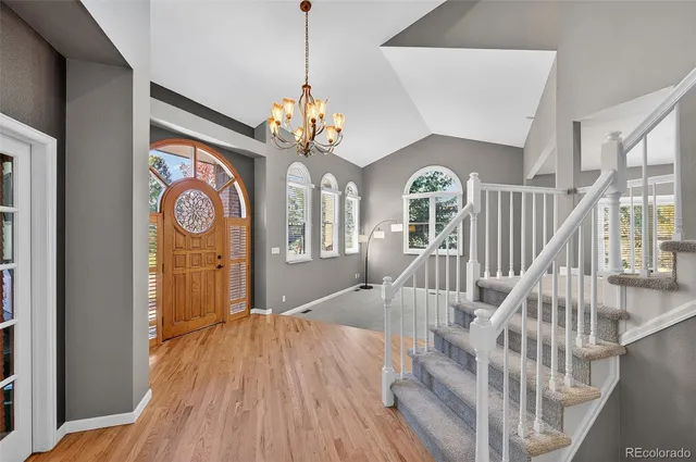 a view of a interior of the house