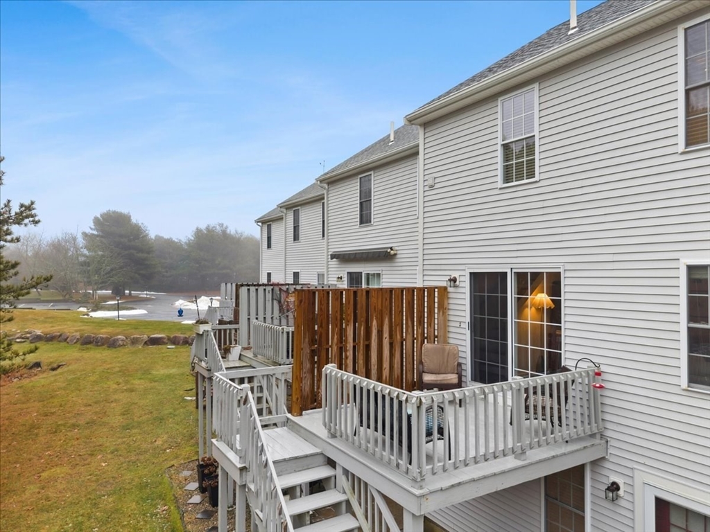2697 Cranberry Highway, Unit 28 Wareham, MA 02571 - Photo 31 of 37 a view of balcony with deck and ocean view