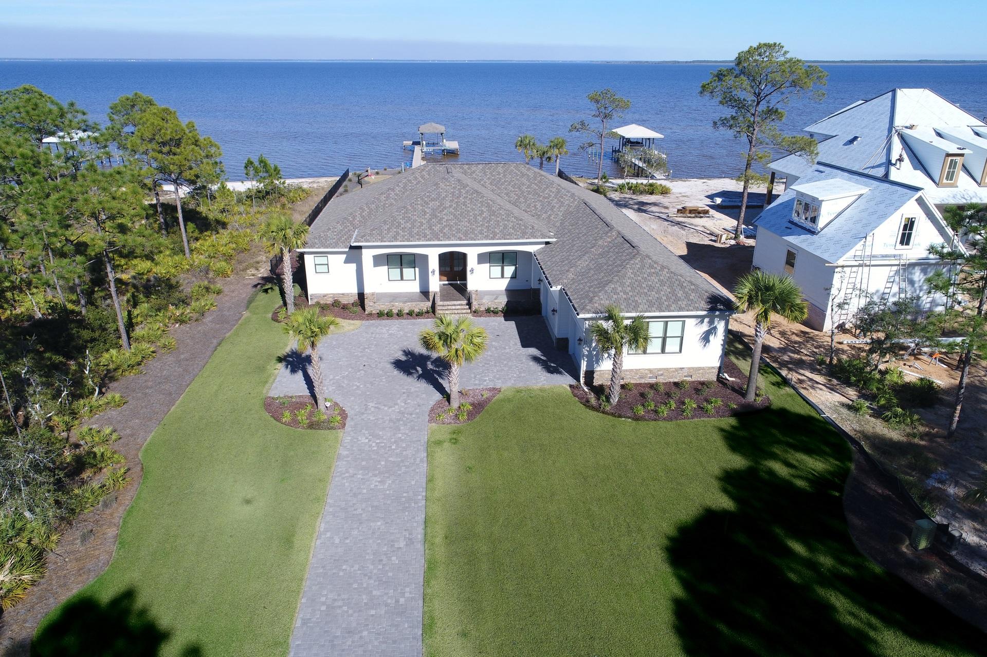 1591 Driftwood Point Road Santa Rosa Beach, FL 32459 - Photo 4 of 50 an aerial view of a house
