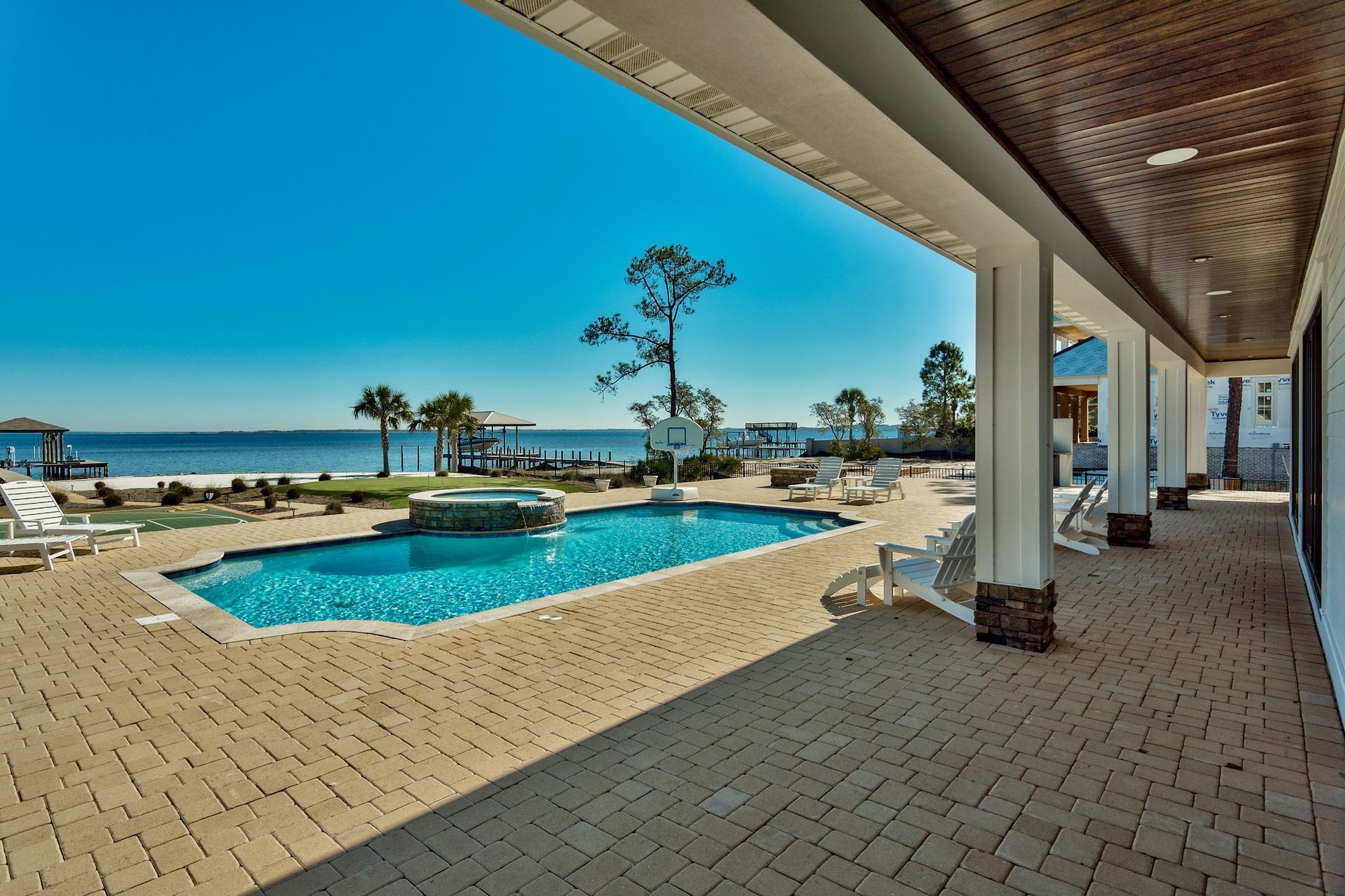 1591 Driftwood Point Road Santa Rosa Beach, FL 32459 - Photo 36 of 50 swimming pool view with a outdoor seating