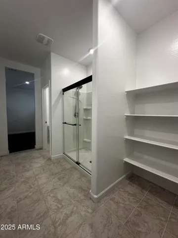 an empty room with a empty space