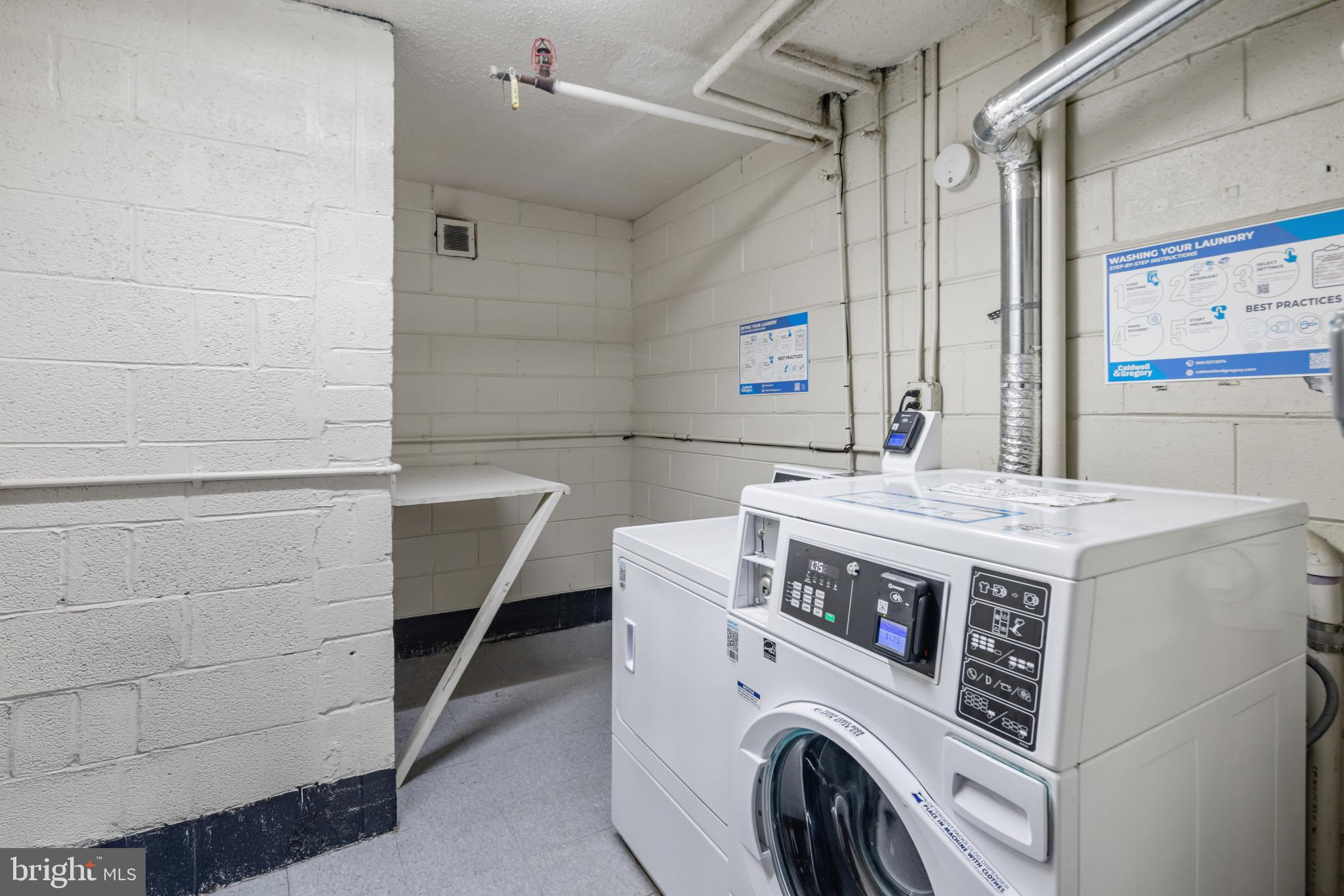 1824 Metzerott Road, Unit B5 Adelphi, MD 20783 - Photo 23 of 25 a utility room with dryer and washer