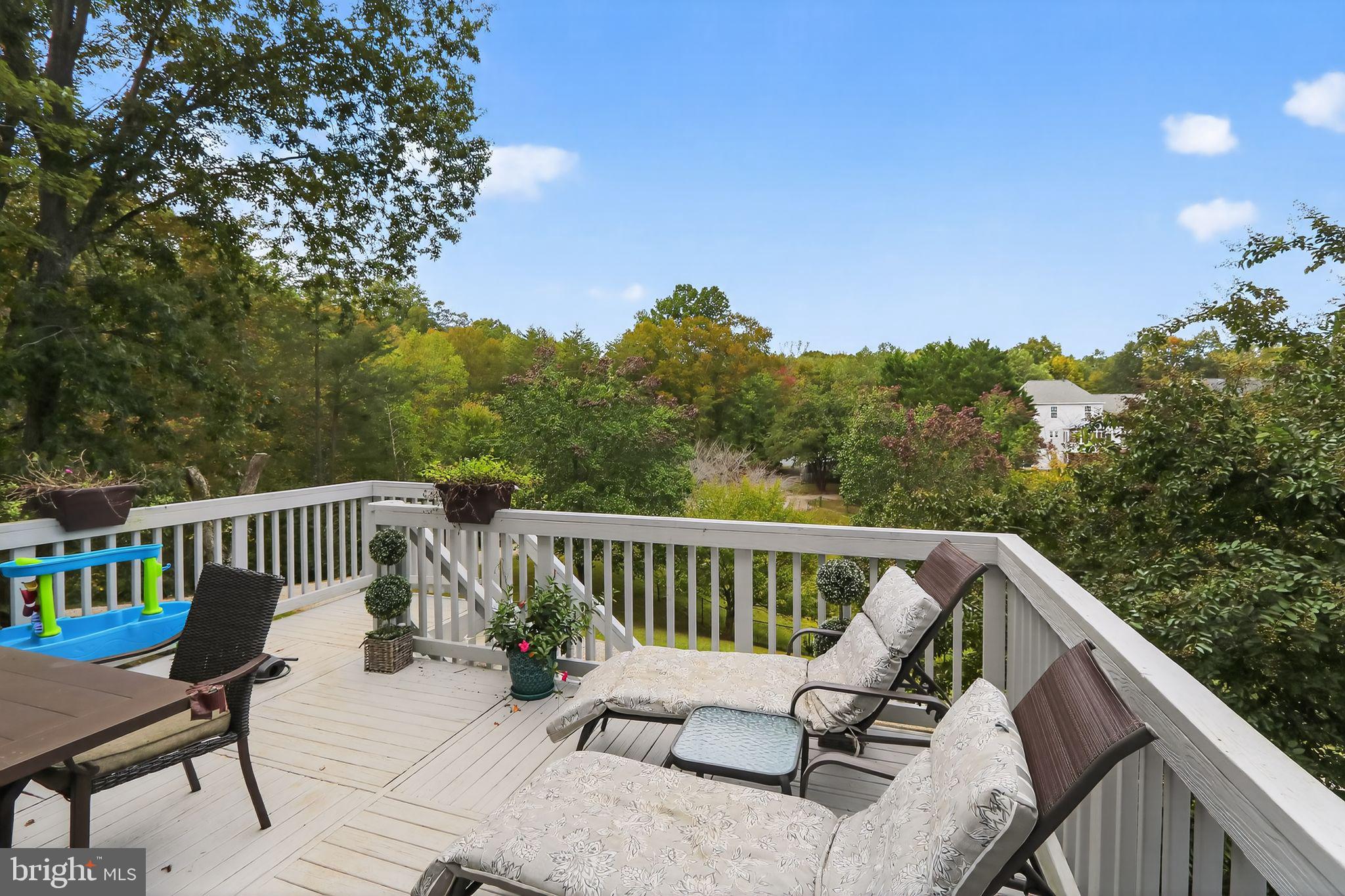 16601 Accolon Court Dumfries, VA 22025 - Photo 12 of 34 a view of roof deck with furniture
