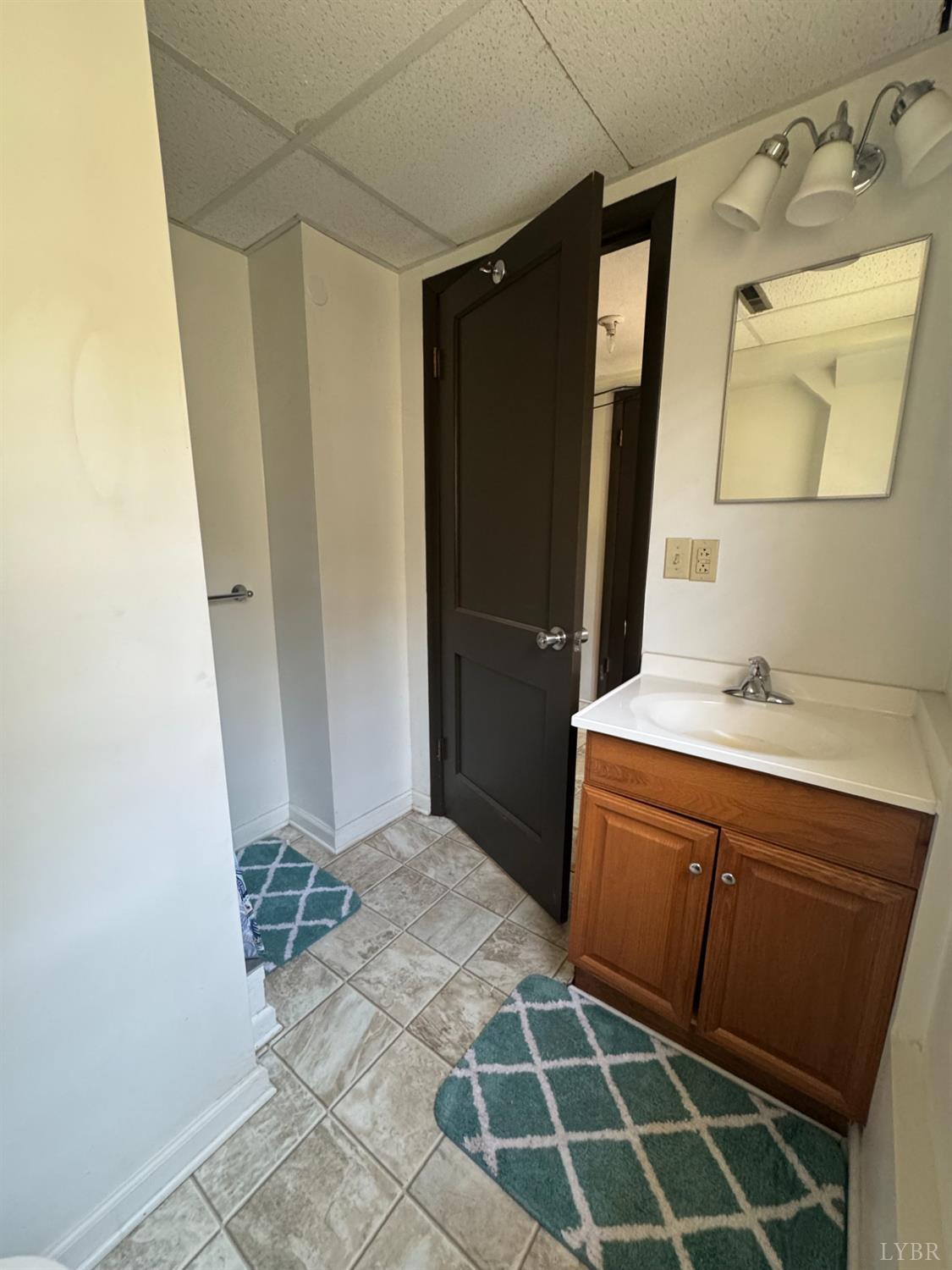 108 Hillside Road Hurt, VA 24563 - Photo 16 of 28 a bathroom with a sink and a mirror