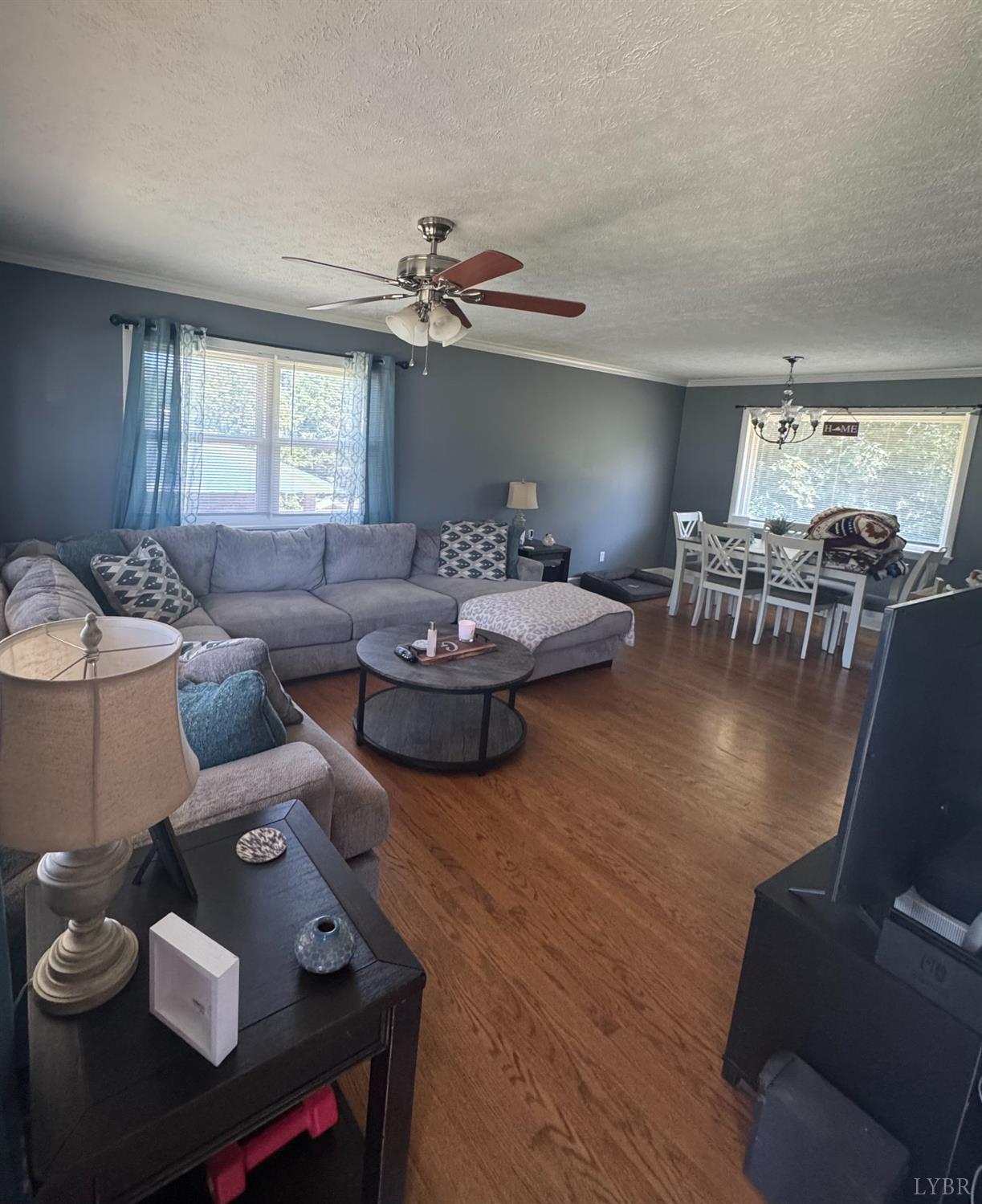 108 Hillside Road Hurt, VA 24563 - Photo 3 of 28 a living room with furniture and a large window