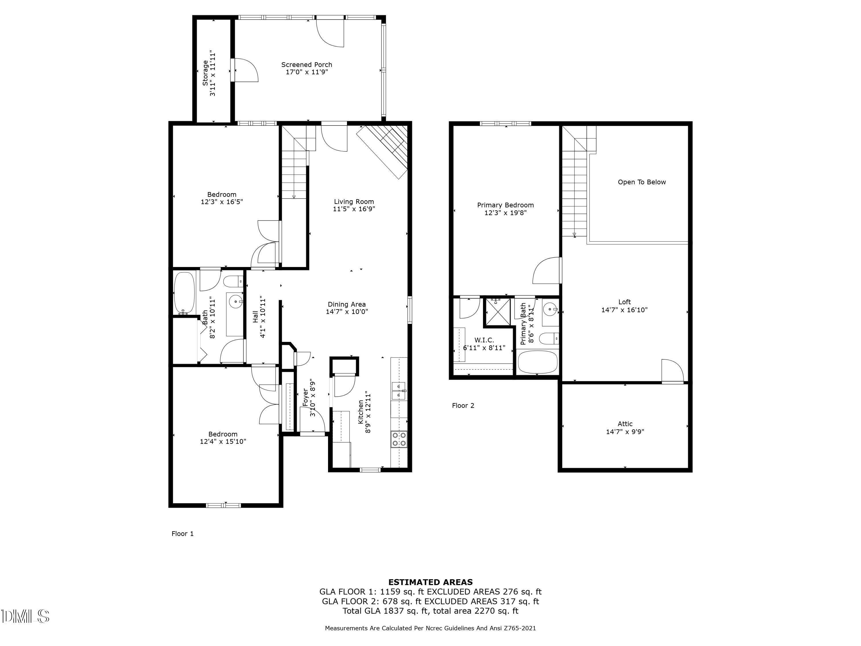 3614 Top Of The Pines Court Raleigh, NC 27604 - Photo 20 of 20 top of the pines sketch