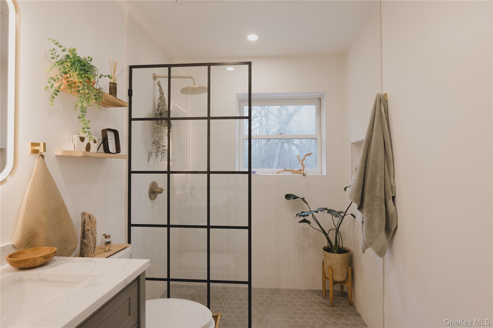 281 Falls Road Hudson, NY 12534 - Photo 13 of 27 a bathroom with a sink and mirror