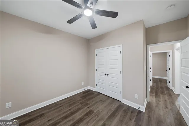 wooden floor in an empty room